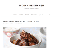 Tablet Screenshot of indochinekitchen.com